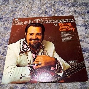 Hank Thompson - Kindly Keep it Country- vintage vinyl record from 1973